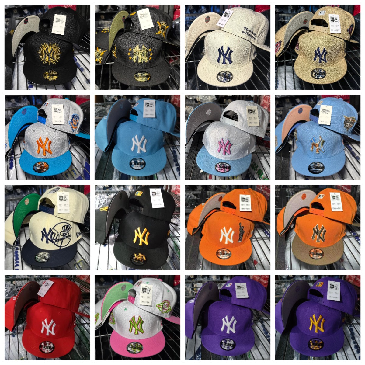 New Era NY New York Yankees Hat 9FIFTY Snapback Adjustable Cap Baseball Hat