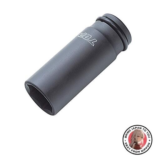 New TOP Industrial PT-422SL Extra Long Deep Impact Socket 22mm Diameter 85mm