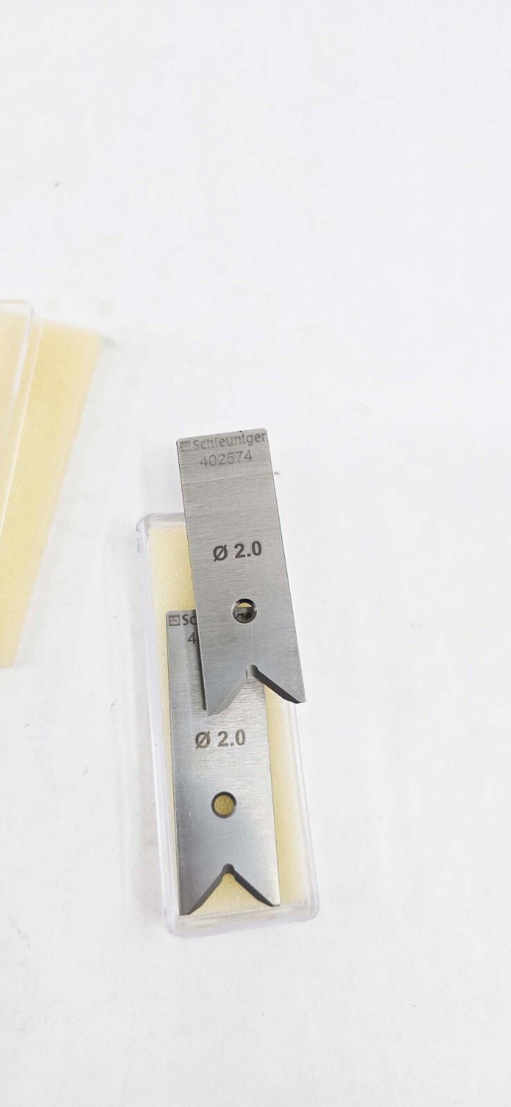 2 PACK Schleuniger "V" Style Replacement Blades 2MM STH-102574