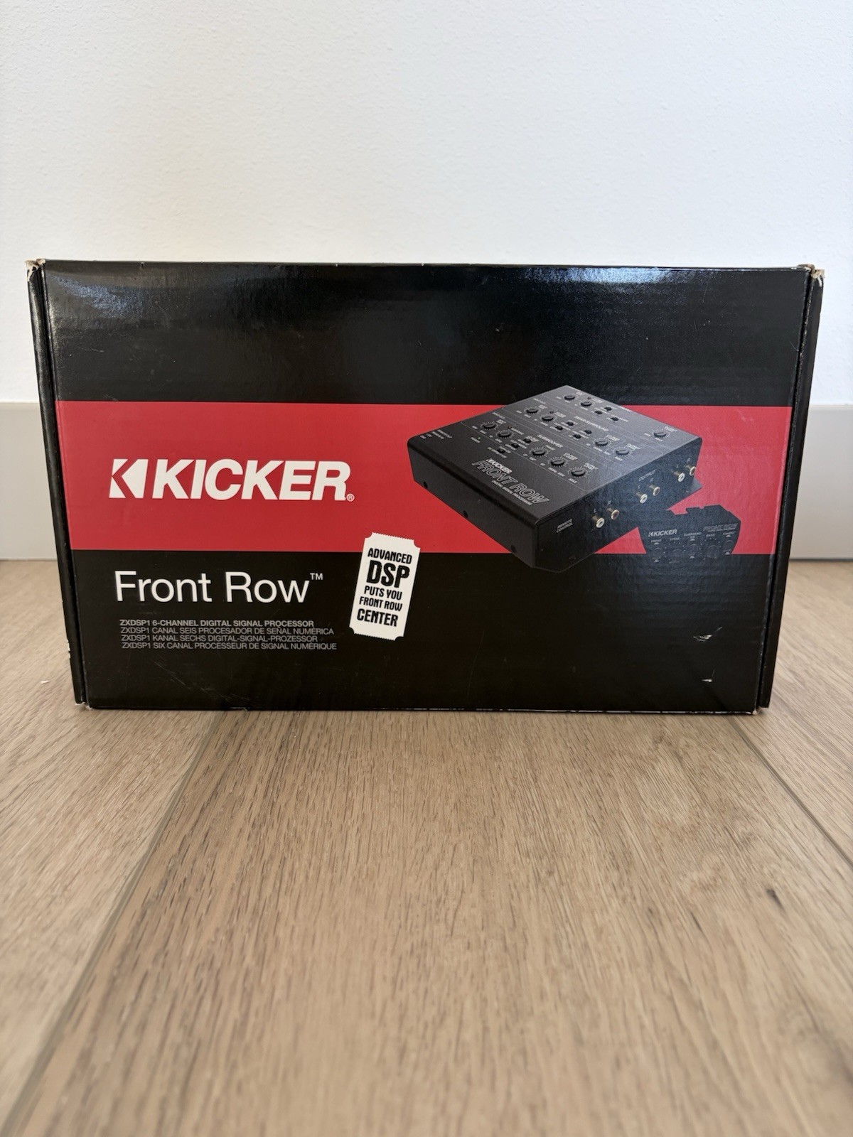 KICKER Front Row 12ZXDSP1 6-Channel Digital Signal Processor for Car Audio