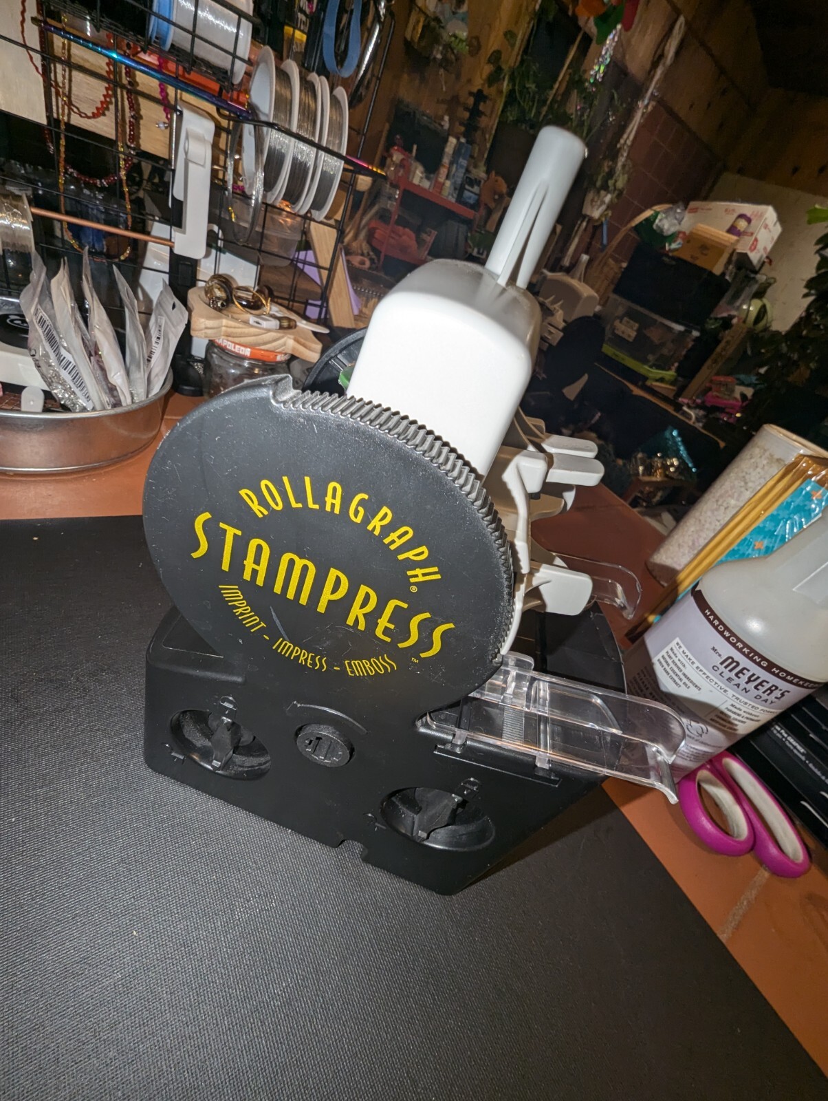 Rollograph Stampress Rare Brand New Never Used With Inkpad