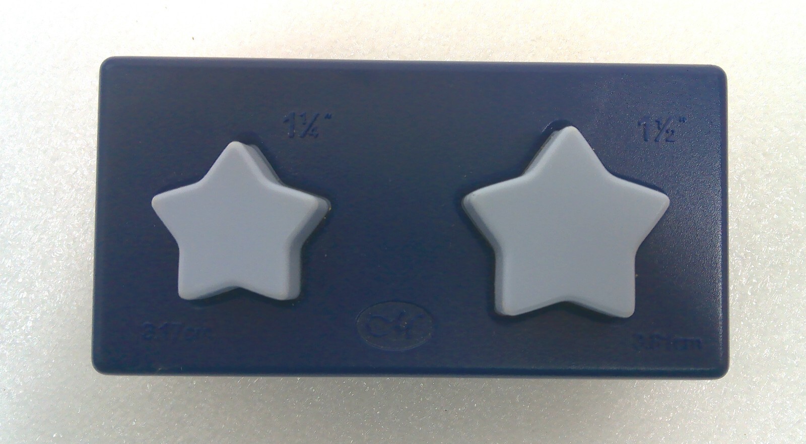 Creative Memories Double  STAR  1.25" & 1.50" Punch For Scrapbooking VGC  #6