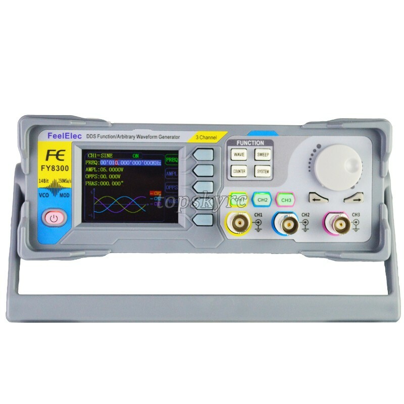 30MHz DDS 3-Channel Function Signal Generator Arbitrary Waveform Generator tps