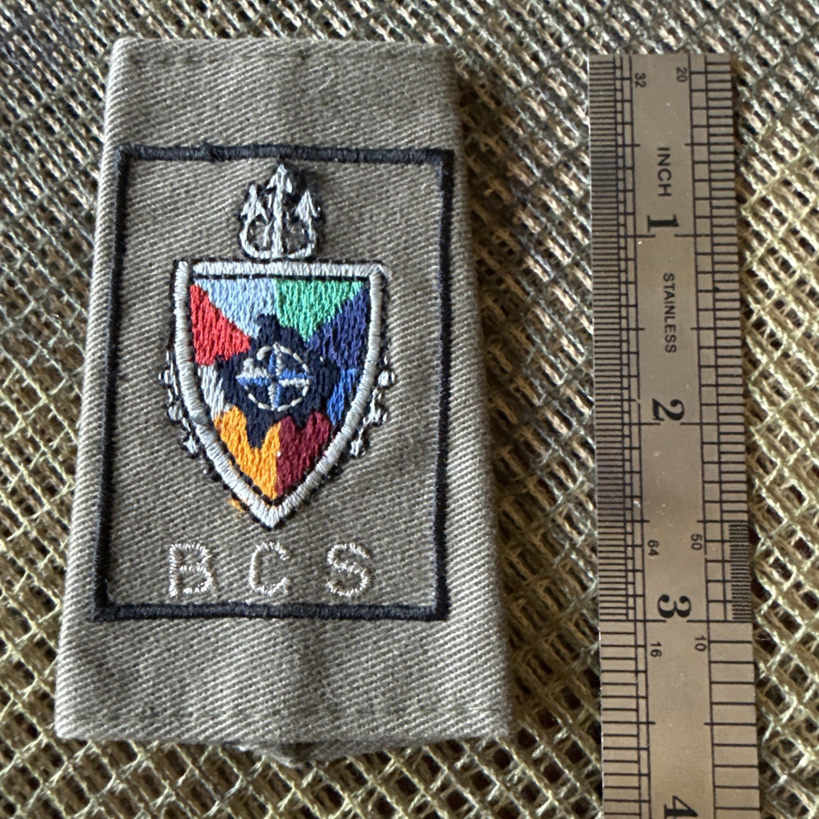 BCS PATCH POLICE ARMY MILITARY BADGE SHOULDER EUPALETTE INSIGNIA KOSOVO