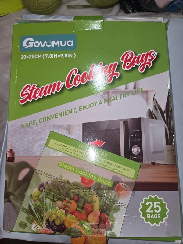 Steam cooking bags new 25