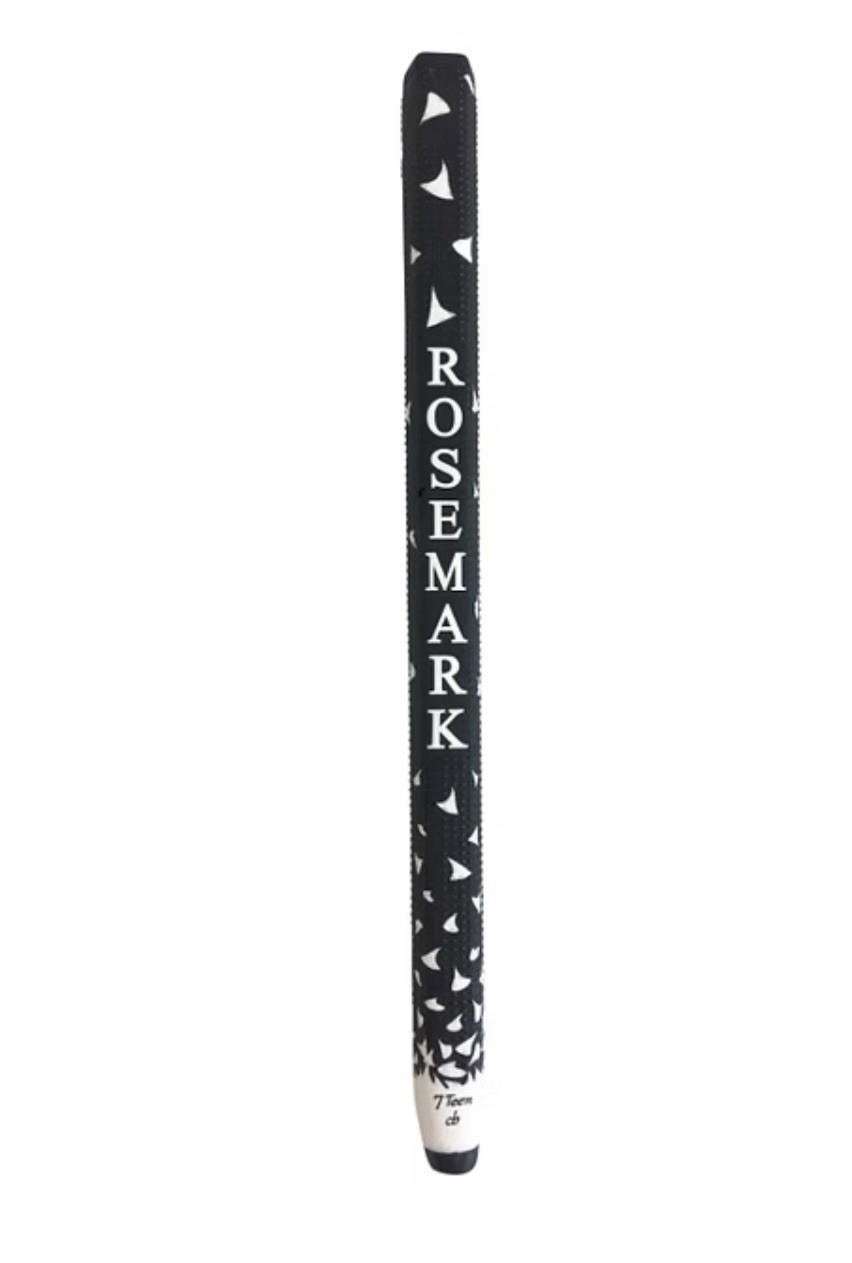 Rosemark Golf Putter 7Teen MFS 17” Black & White Grip Belly /Armlock