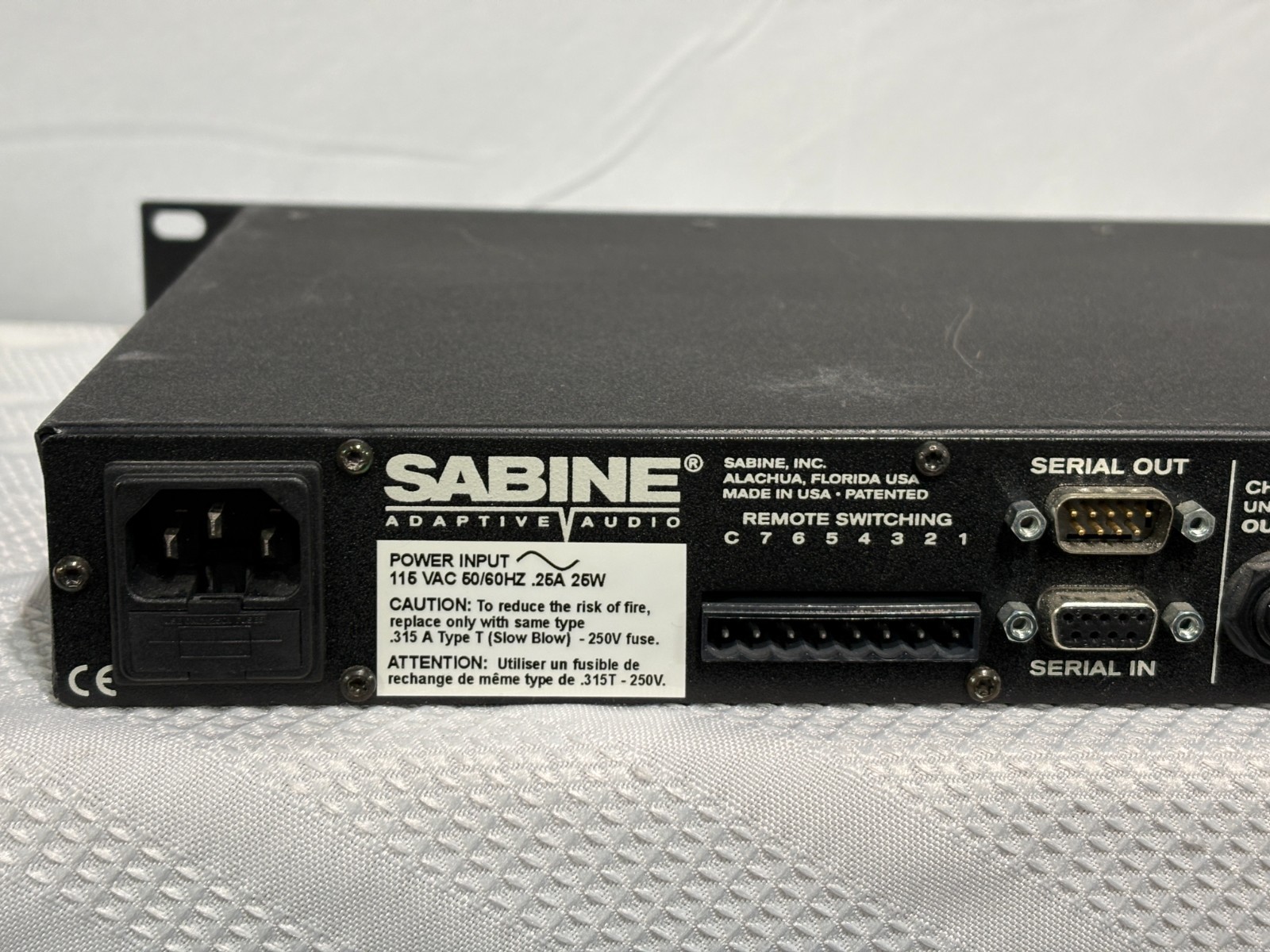 Sabine GRQ-3102S Graphi-Q Digital EQ FBX Compressor Delay