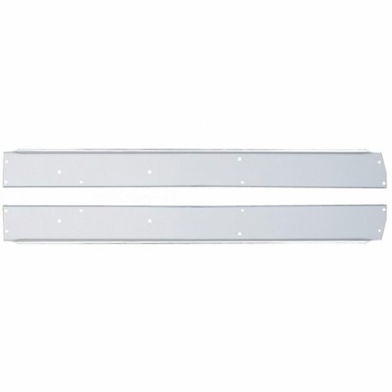 United Pacific 88006 Body B-Pillar, Window Sill Replacement, Chrome, for PB