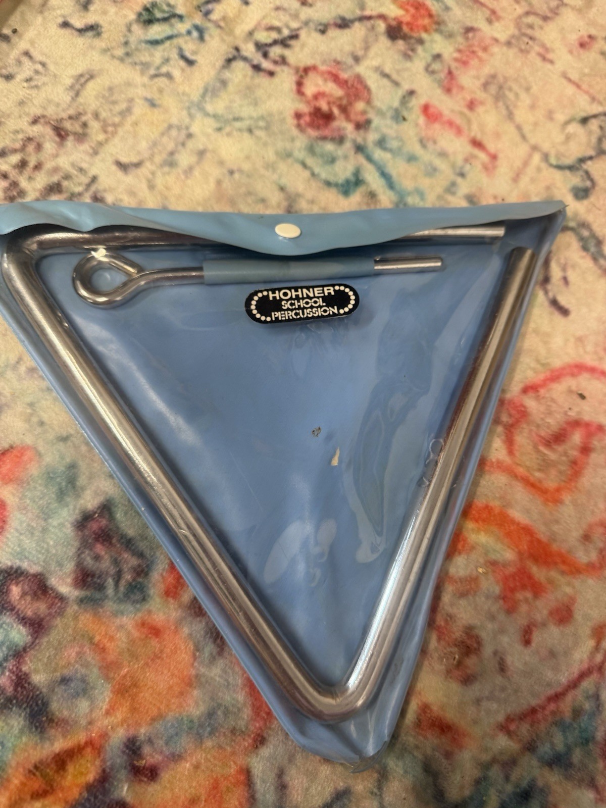 Triangle Metal Music Instrument Traditional Vintage Hohner School
