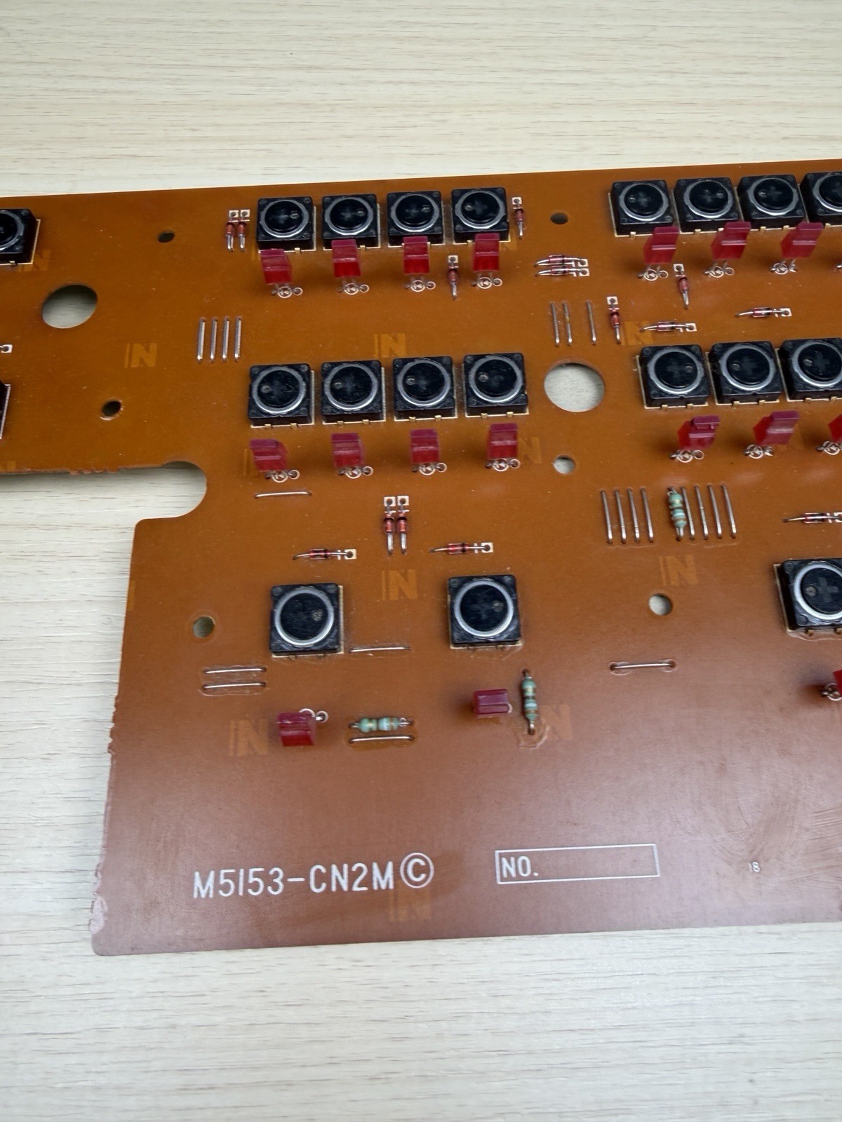 casio keyboard cz-5000 M5153 CN2M Circuit Board Part
