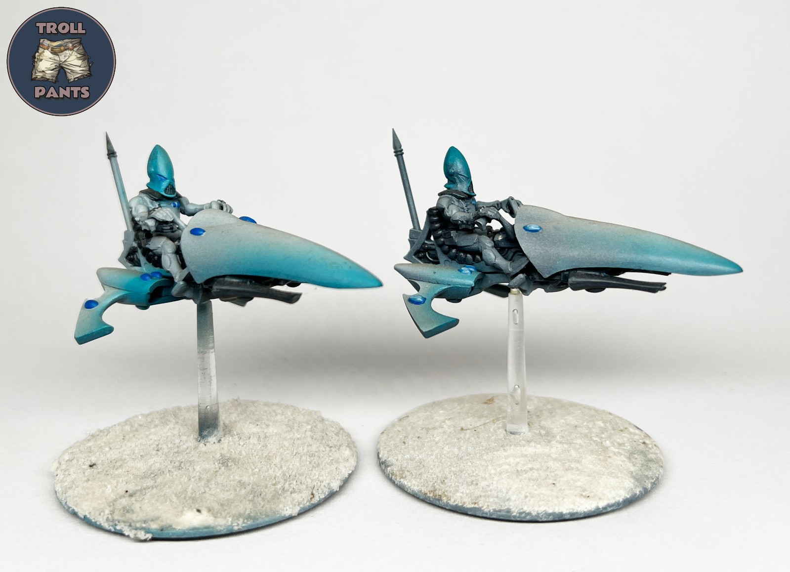 Warhammer 40k - Aeldari - Eldar - 2 Windrunners Bike Squadron