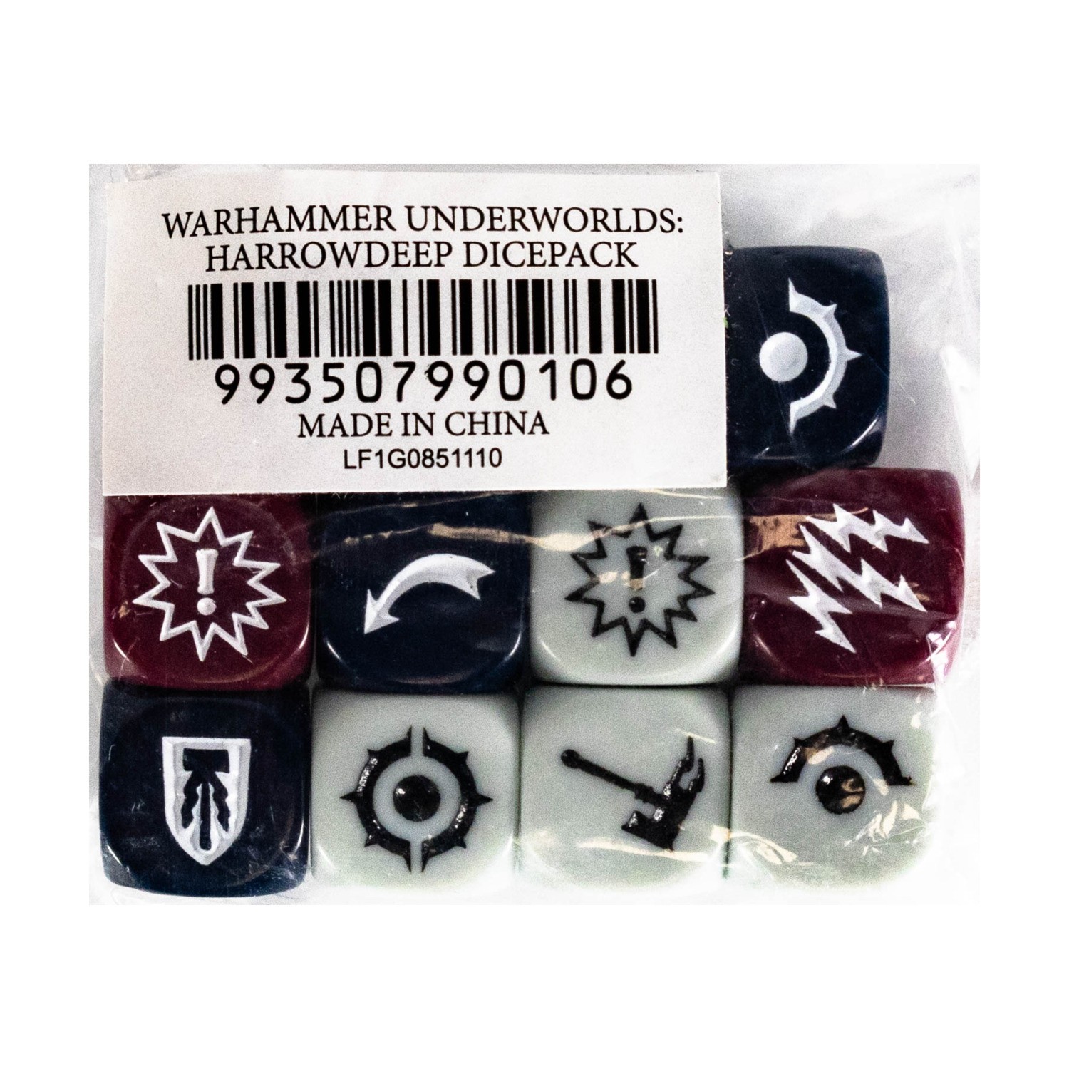 GW Warhammer Mini Harrowdeep - Dice Only! NM