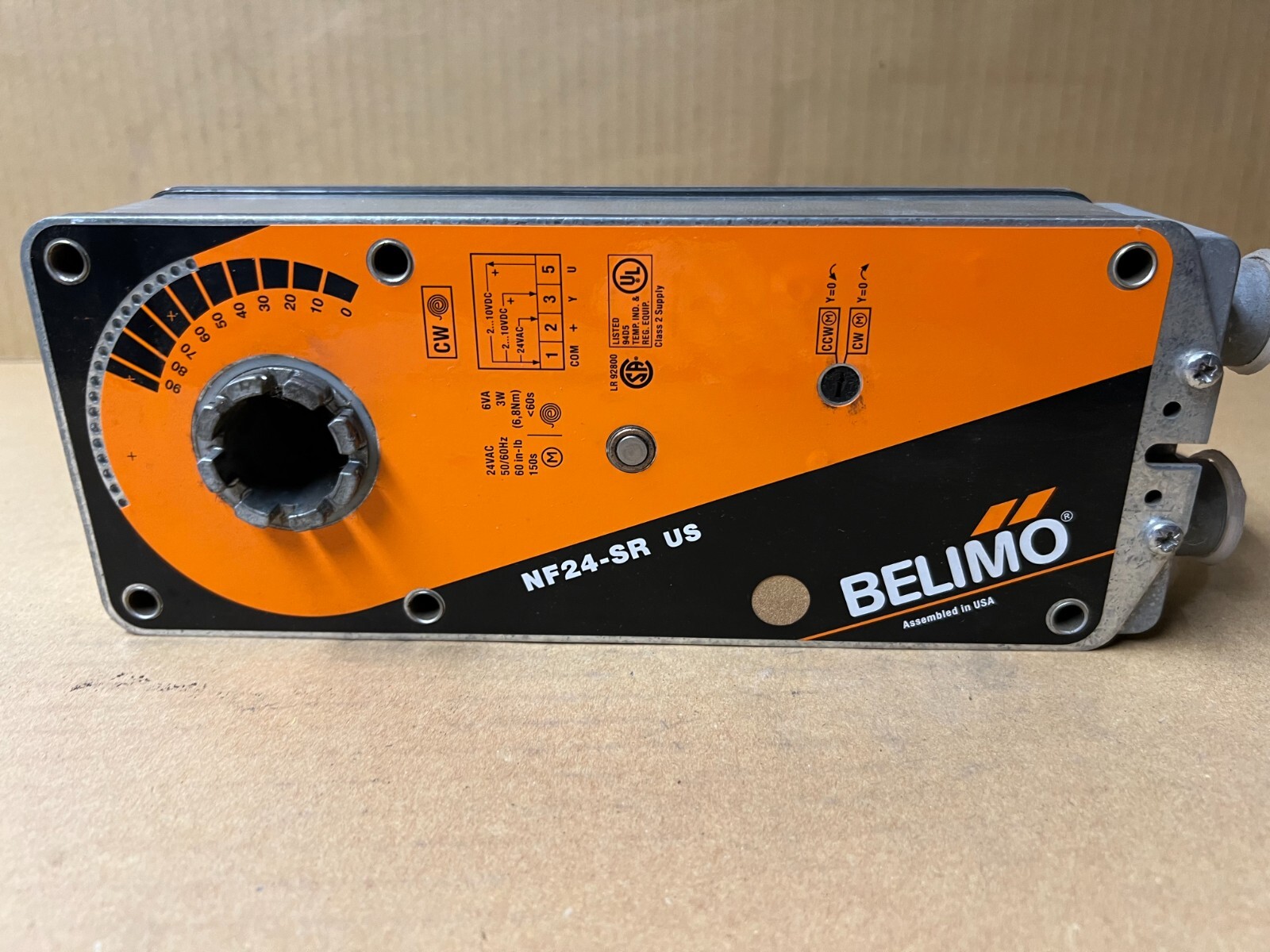 Belimo NF24-SR US spring return actuator (NEW - NO BOX)