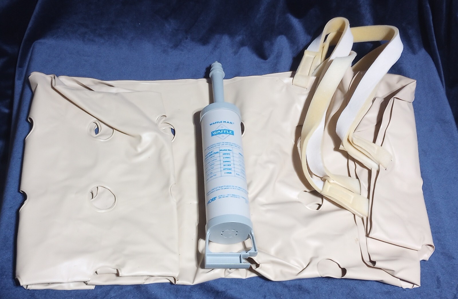 WAFFLE Bariatric Mattress Overlay With M.A.D. Pump