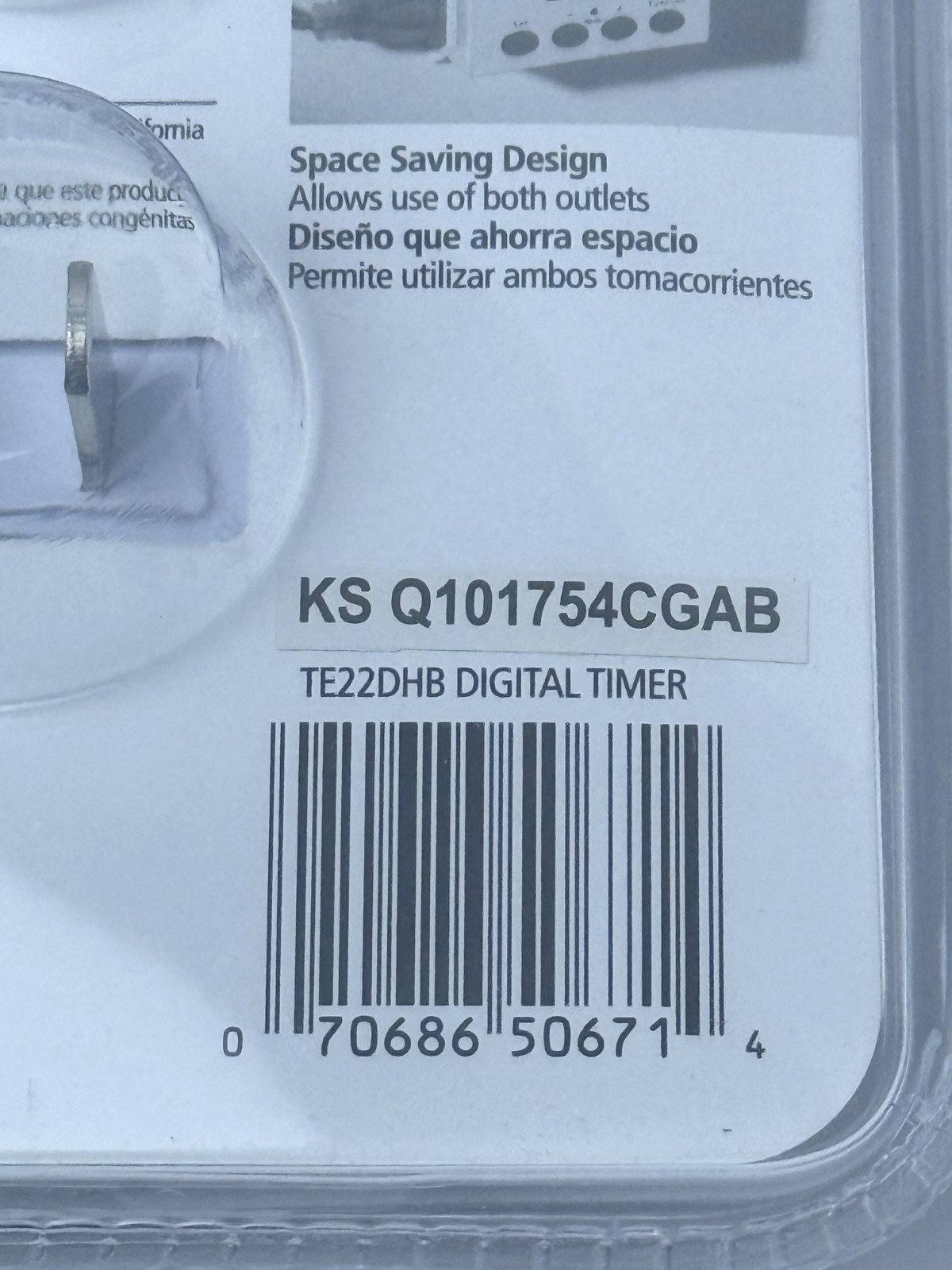 4 Westek Digital Outlets Timer Indoor Use TE22DHB NIP (2) Open (2)