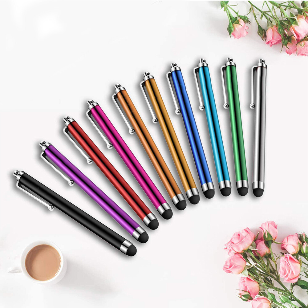 10 Pack Universal Capactive Touch Screen Stylus Pens For iPad iPhone Android PC