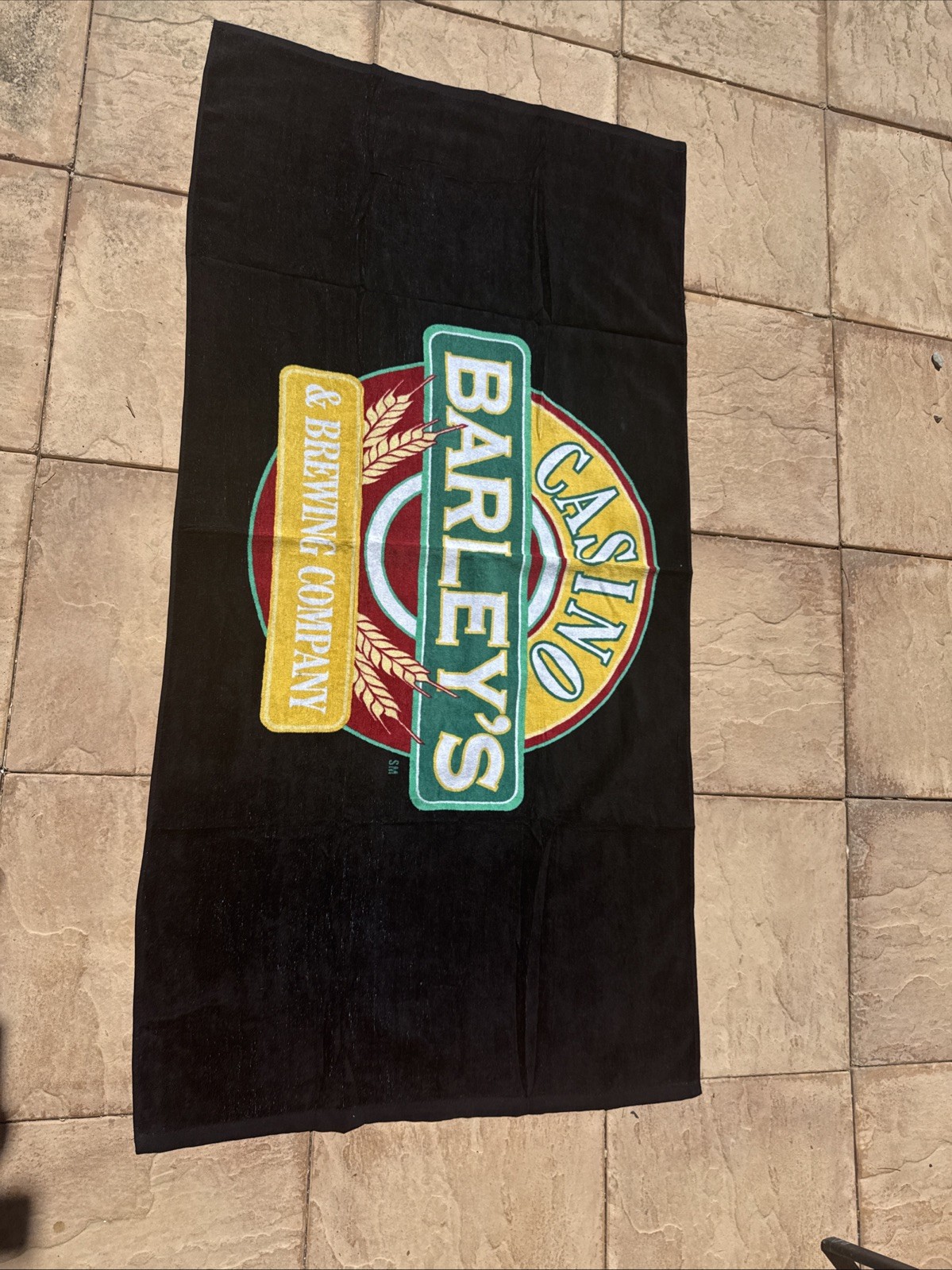LQQK BEAUTIFUL Barley’s Casino & Brewery Company PROMOTIONAL TOWEL