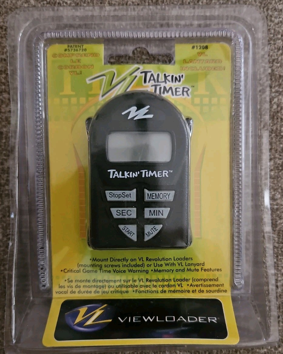 NEW ViewLoader Talking Timer Paintball Timer VL