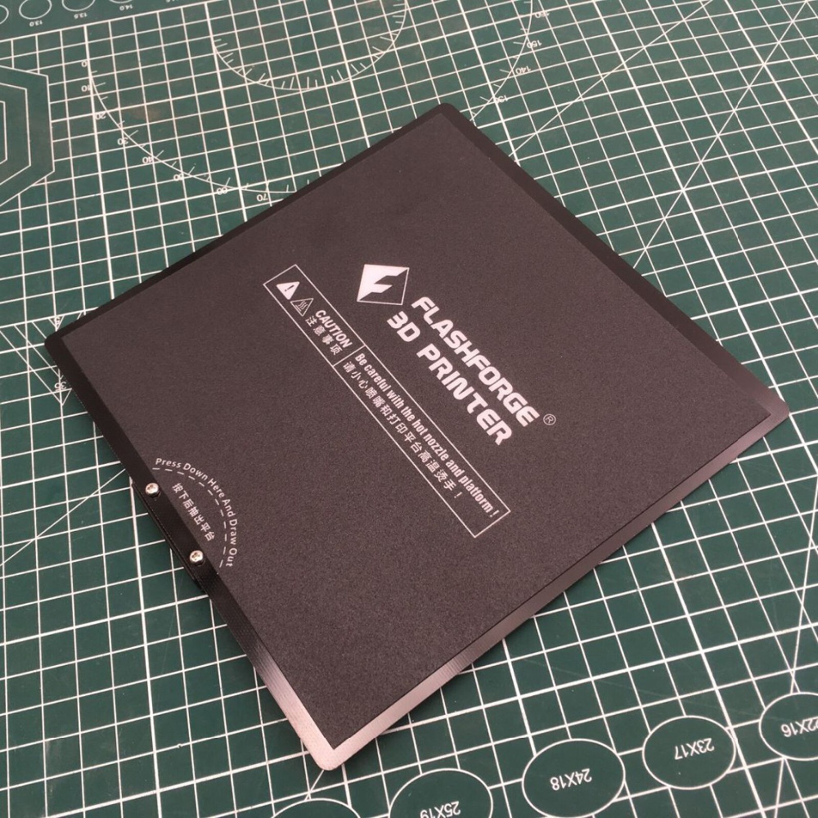 Fit For Flashforge Adventurer 3 3D Printer Heated Bed Flex Build Plate Assembly