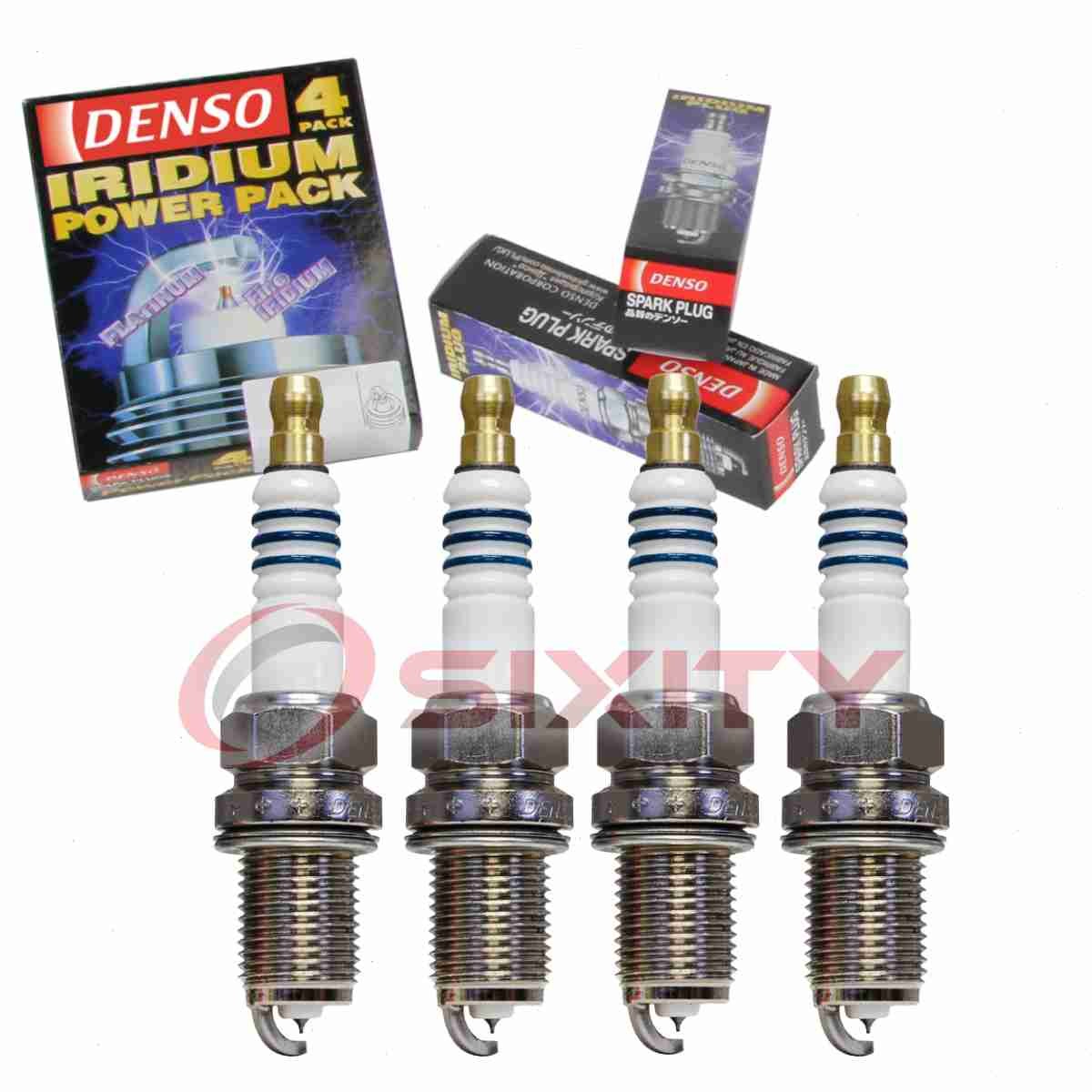 4 pc Denso Iridium Power Spark Plugs for 2001 Infiniti G20 2.0L L4 Ignition us