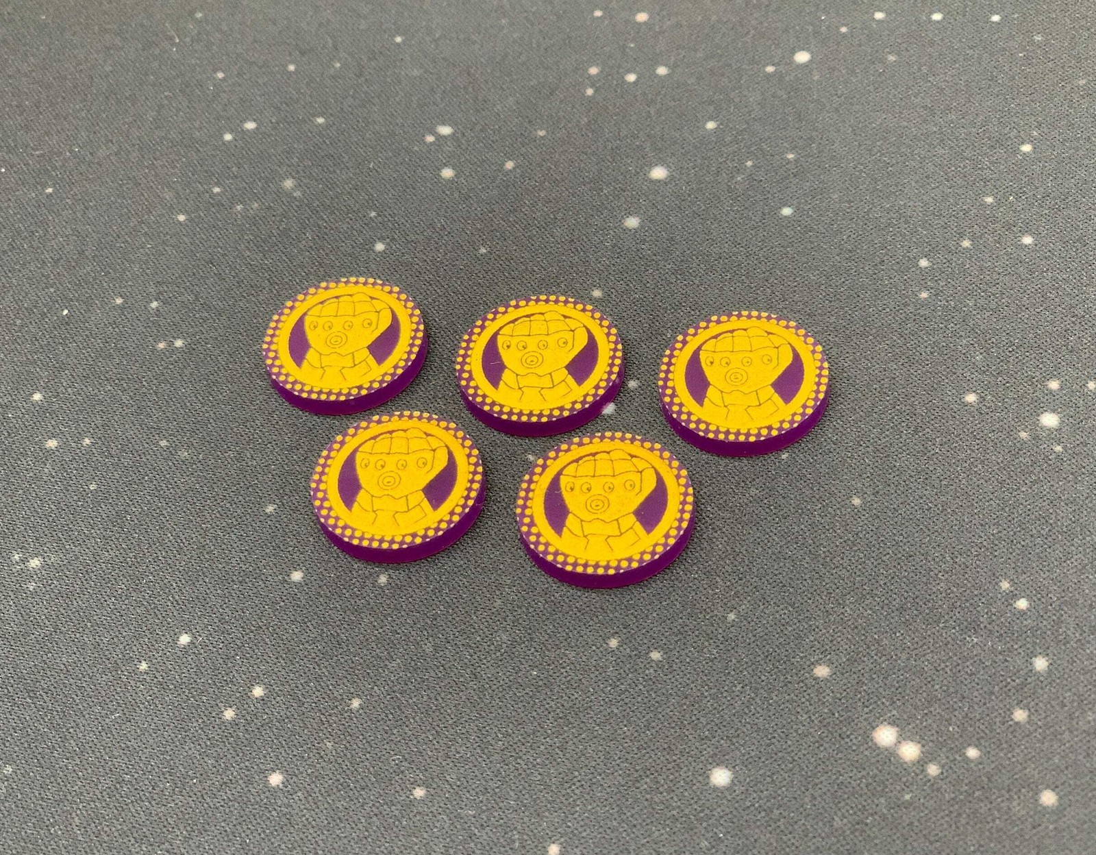 Affiliation Tokens for Black Order / Marvel Crisis Protocol