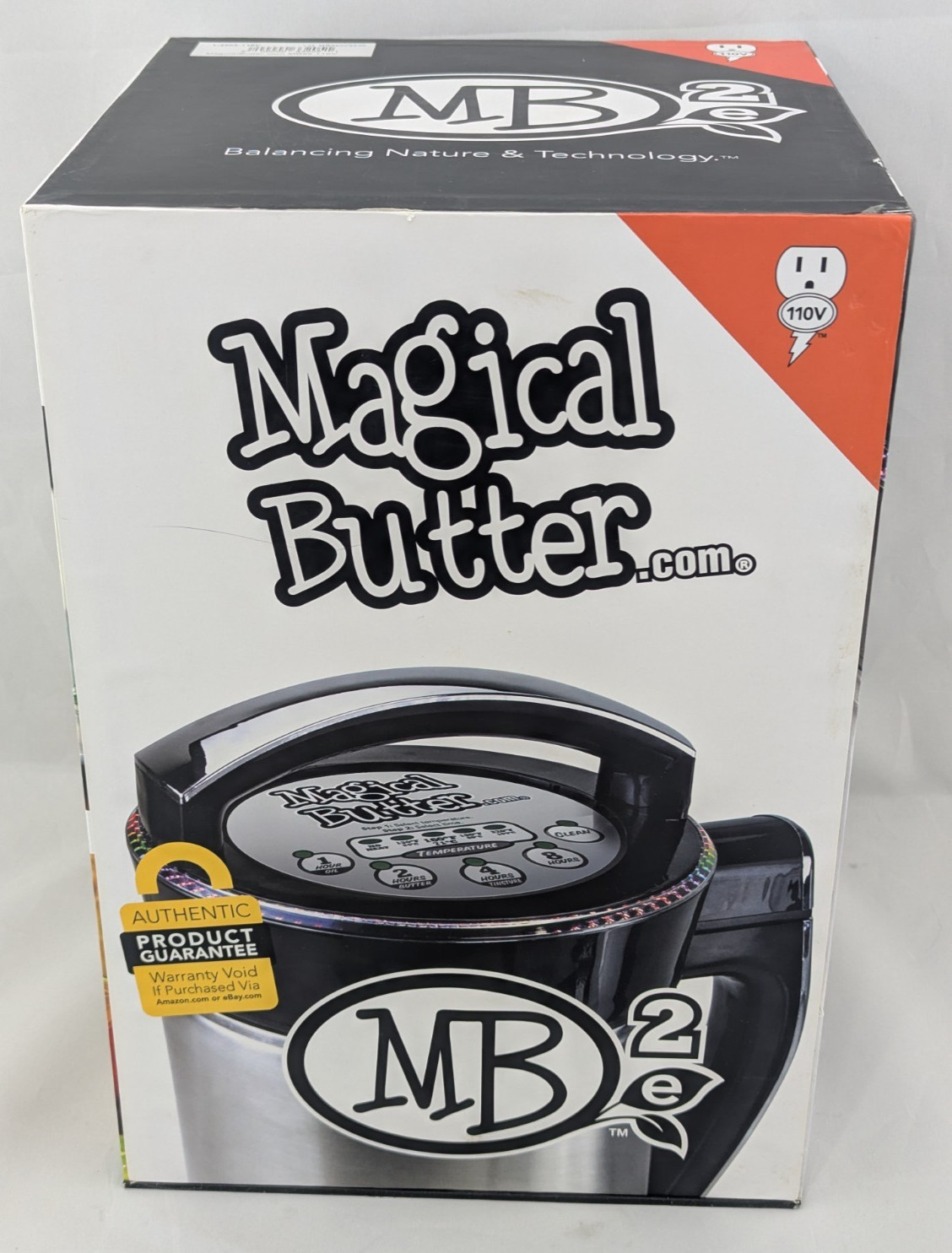 Magical Butter Machine MB2e Botanical Extractor Complete w Box Filter Bag Manual