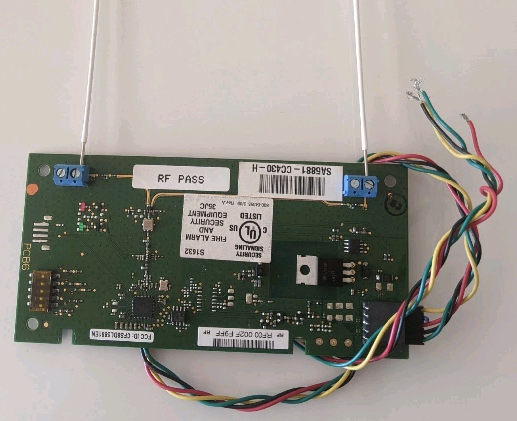 Honeywell Ademco Vista SA5881-CC430-H High End Wireless Receiver with Antennae