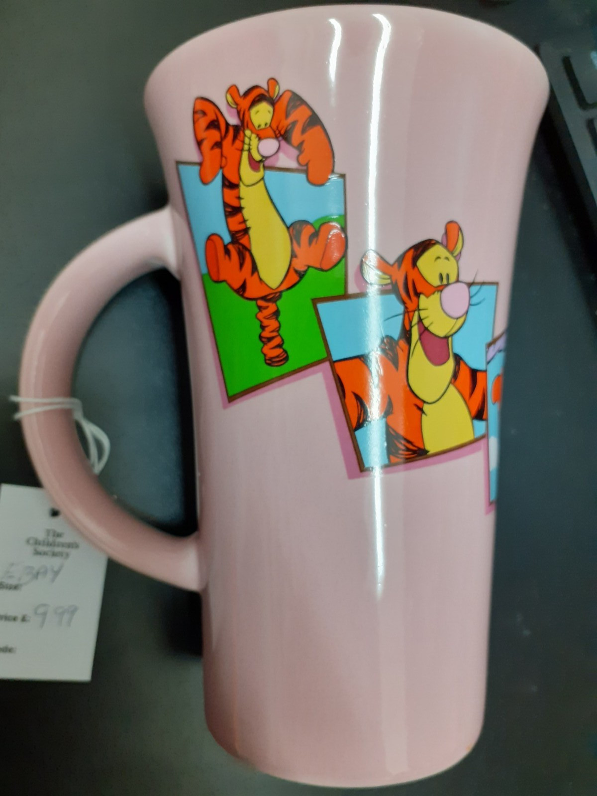 disney store tigger mug pink [wg]