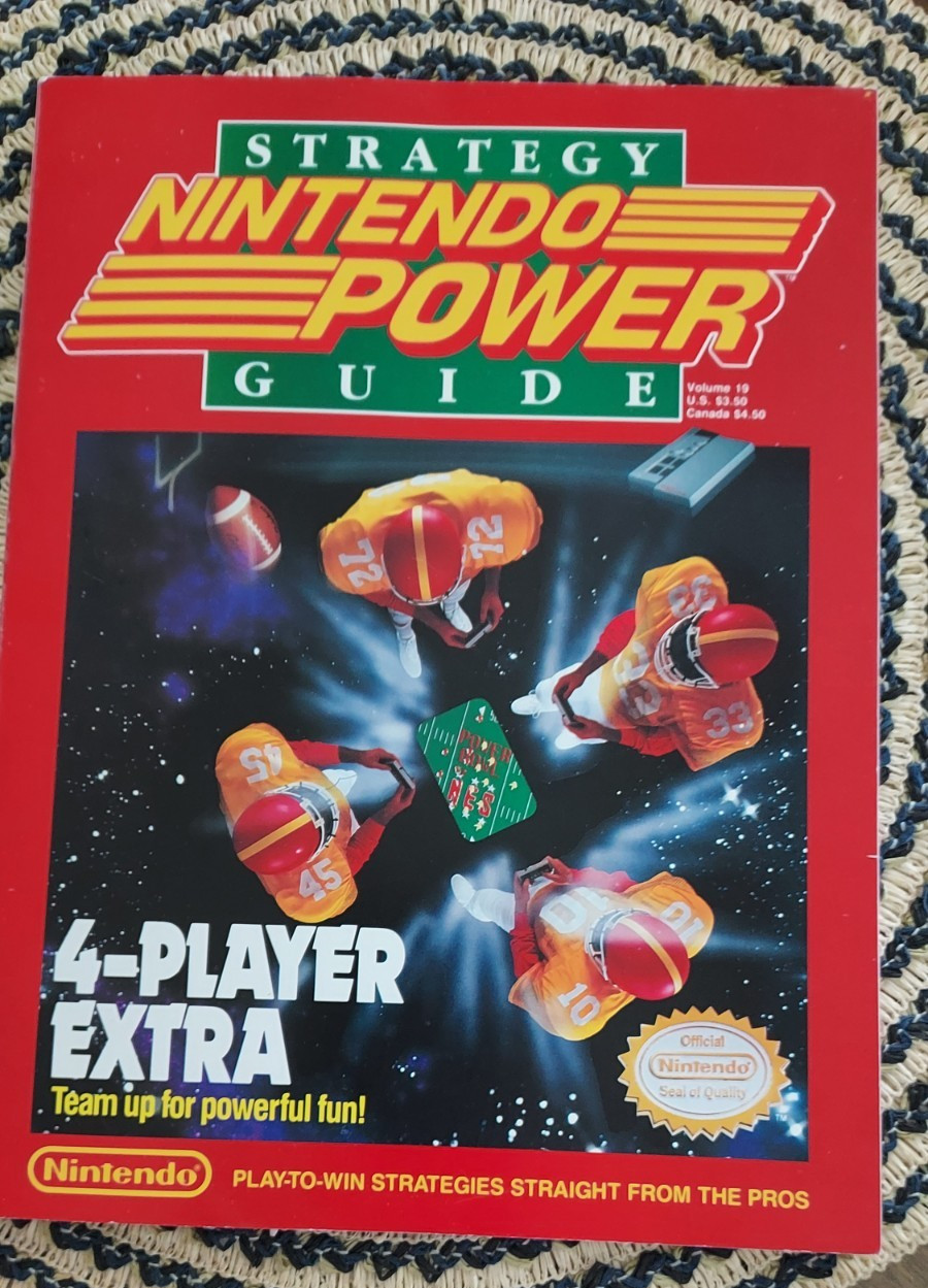 Nintendo Power NES 4-Player Extra Official Strategy Guide Book