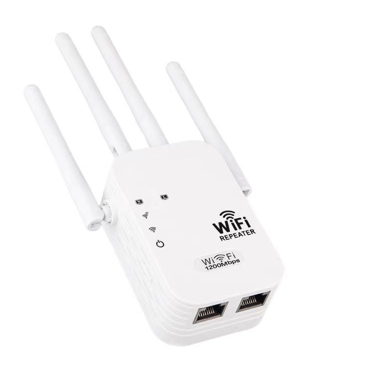 1200Mbps WiFi Range Extender Repeater Wireless Amplifier Router Signal Booster