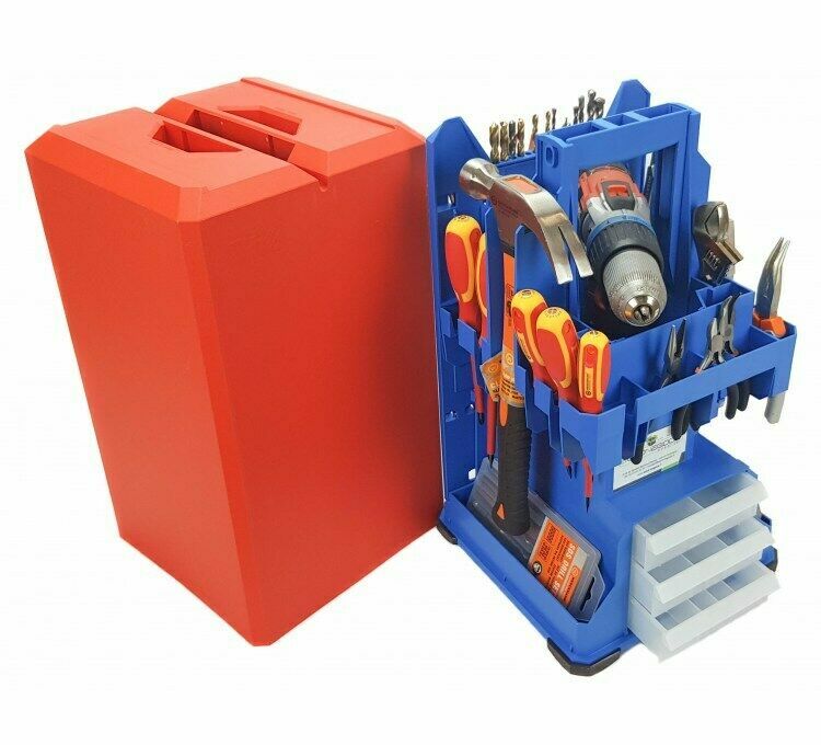 -box of tools Tbox 400 Posso blue-red