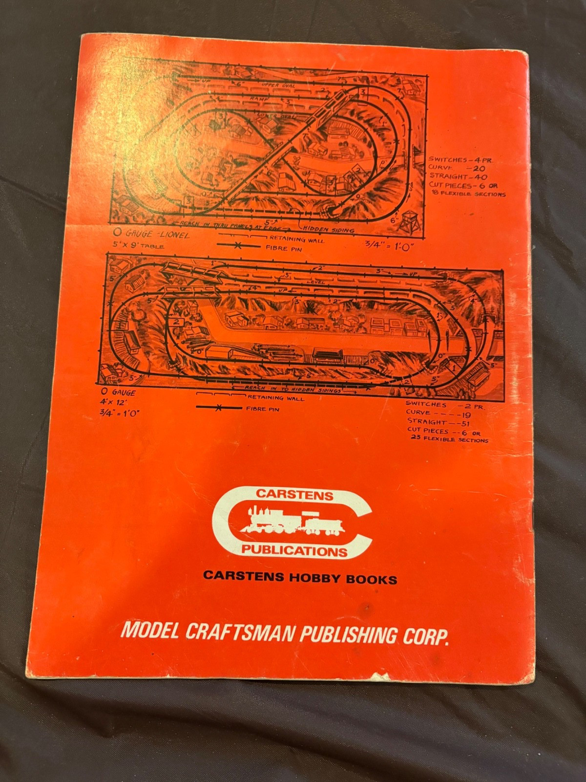 Complete Layout Plans for All Model Train Sets Paperback Book