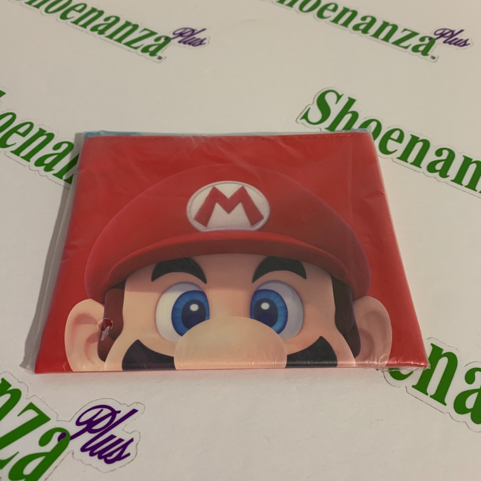 My Nintendo Rewards Exclusive Mario Zipper Pouch Bag Faux Leather Red 6" x 5"