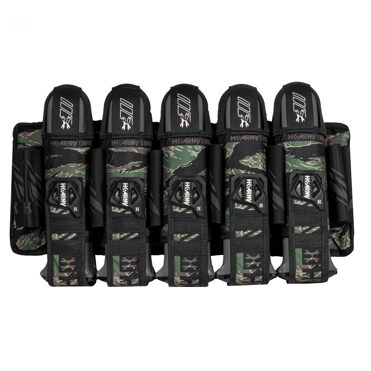 New HK Army Eject 5+4+4 Paintball Pod Harness / Pack - Tiger Stripe