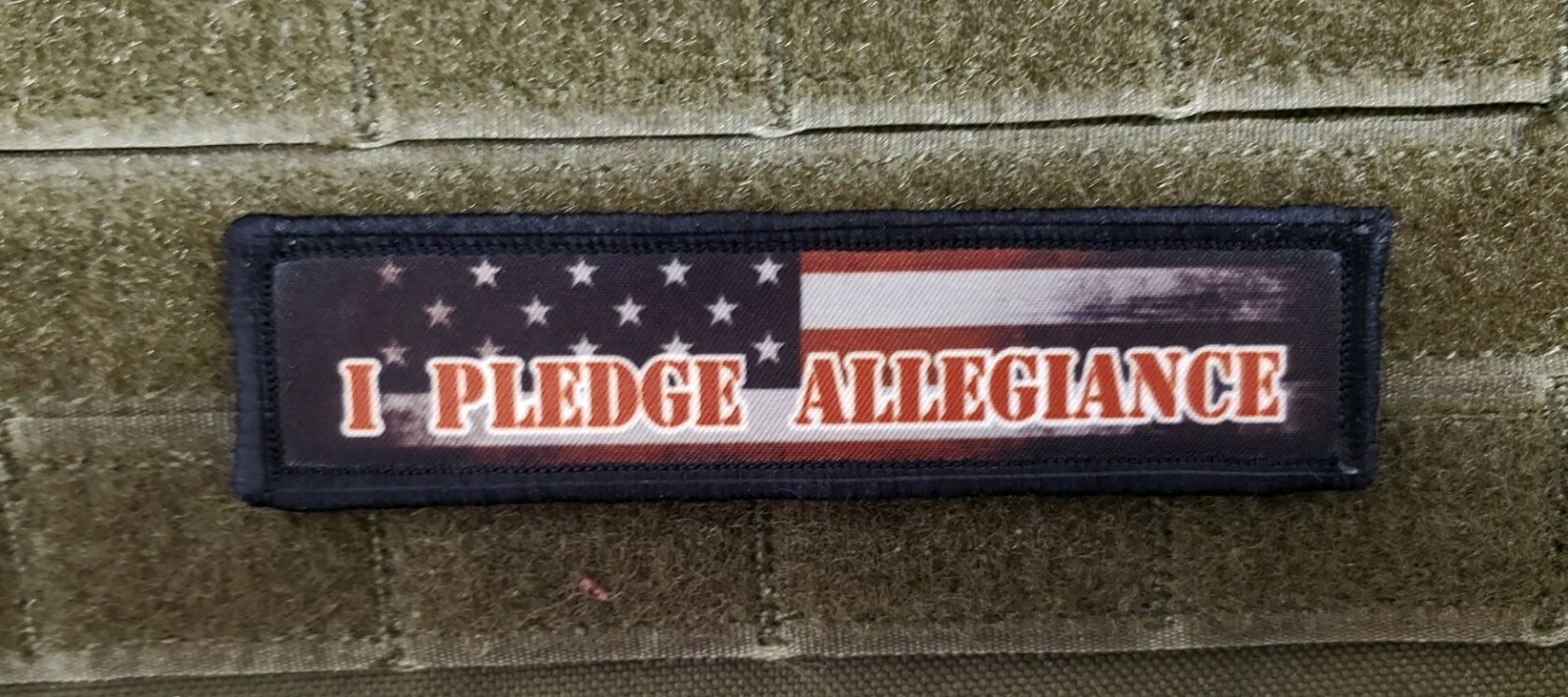 l Stand for the Flag and Kneel for the Cross Morale Patch Tactical Military hook