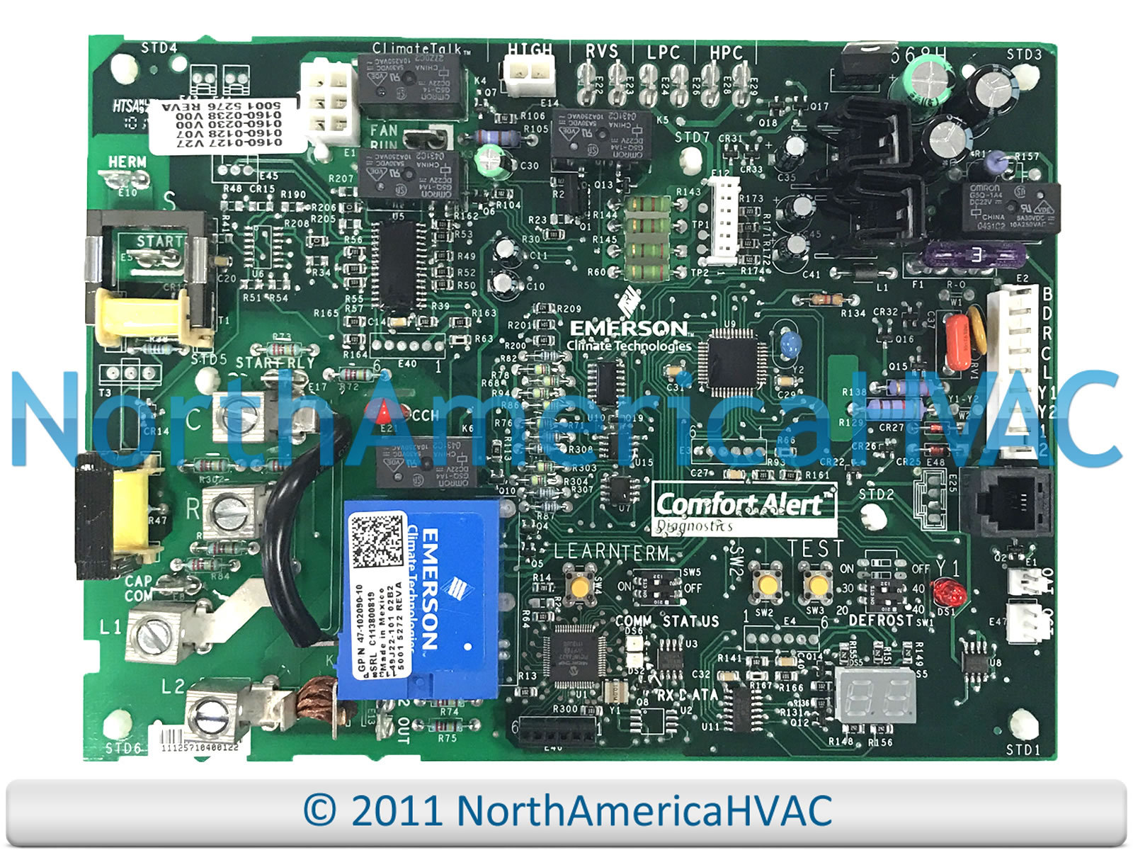 OEM Rheem Ruud Weather King Furnace Control Circuit Board Replaces 47-102090-08