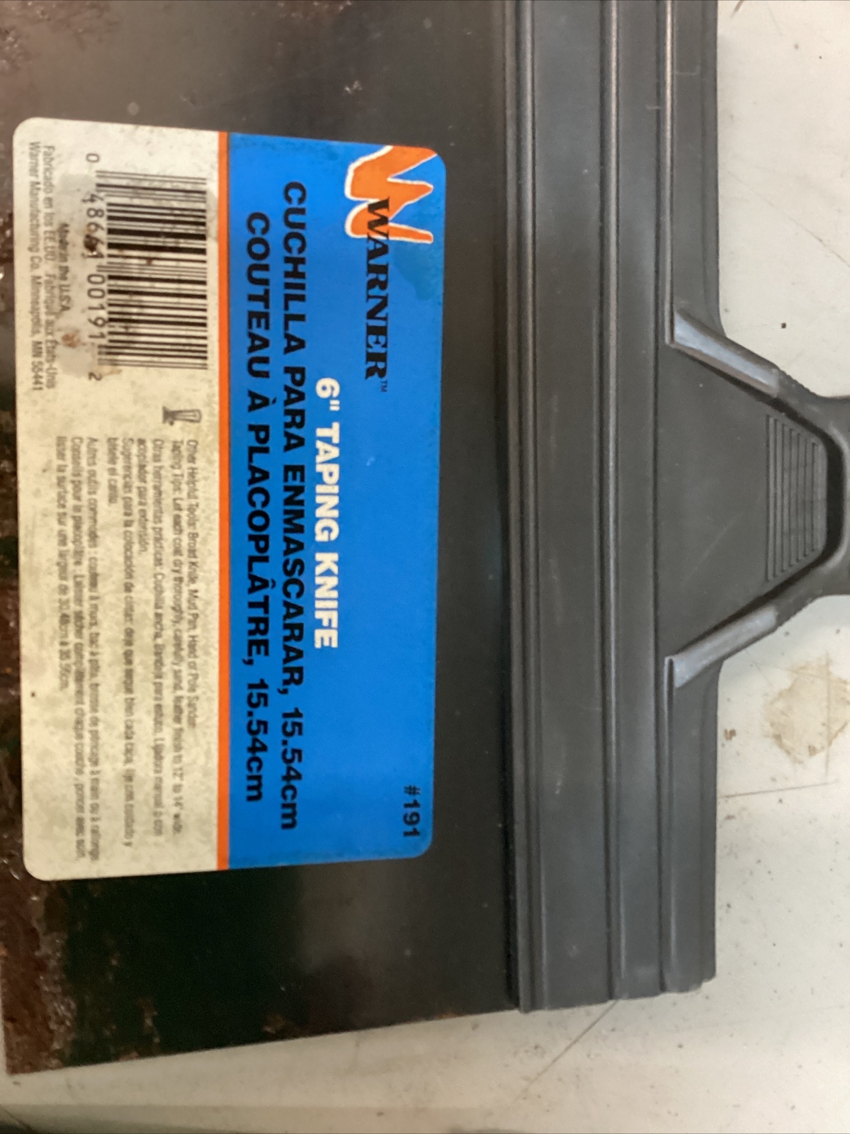 2 Warner 6” taping knife #191