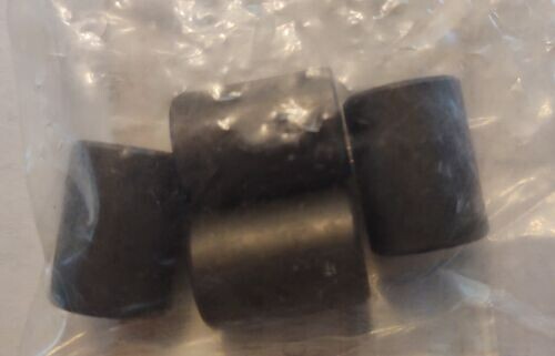Coil Mount set of 4 Black Parkerized Spacers for Harley-Custom 1/4ID 9/16OD 3/4L