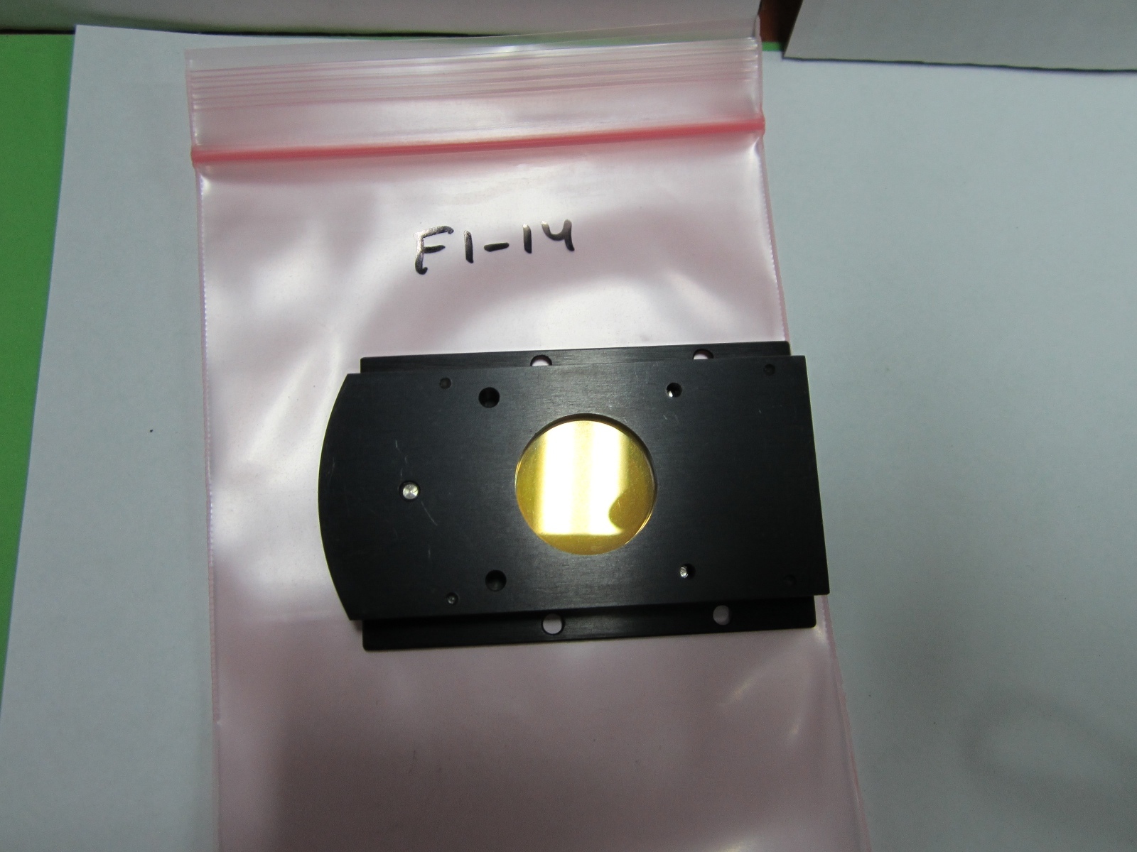 MICROSCOPE SLIDE FILTER OPTICS ROTABLE #F1-14