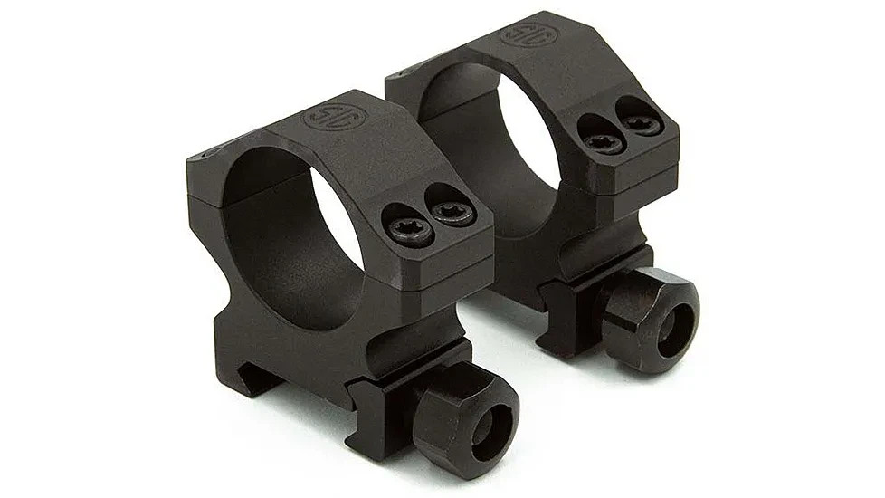 Sig Sauer ALPHA1 Scope Rings -30mm - High - Matte Black - SOA10013 FREE SHIPPING