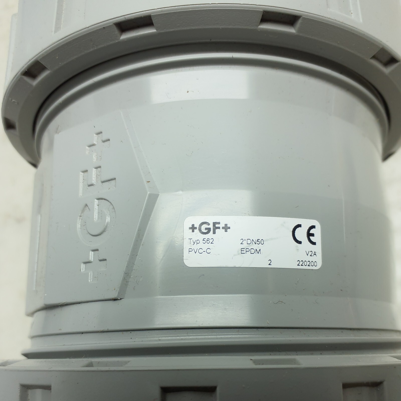 Georg Fischer 163562107 2" Threaded Socket CPVC/EPDM Spring Check Valve *SEE PIC