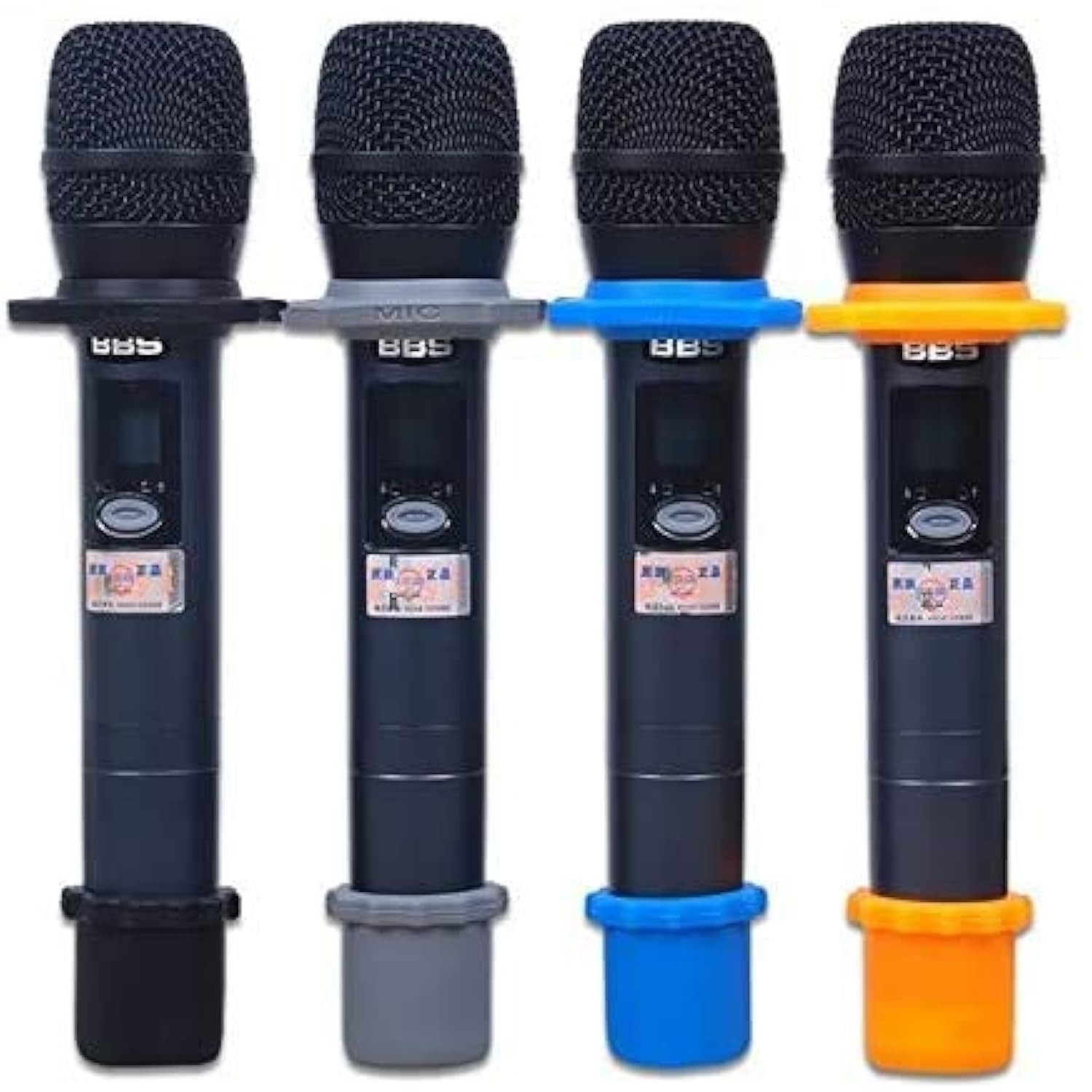 YTYKINOY 4 Sets Wireless Handheld 4 colors, Black, Gray, Blue, Orange
