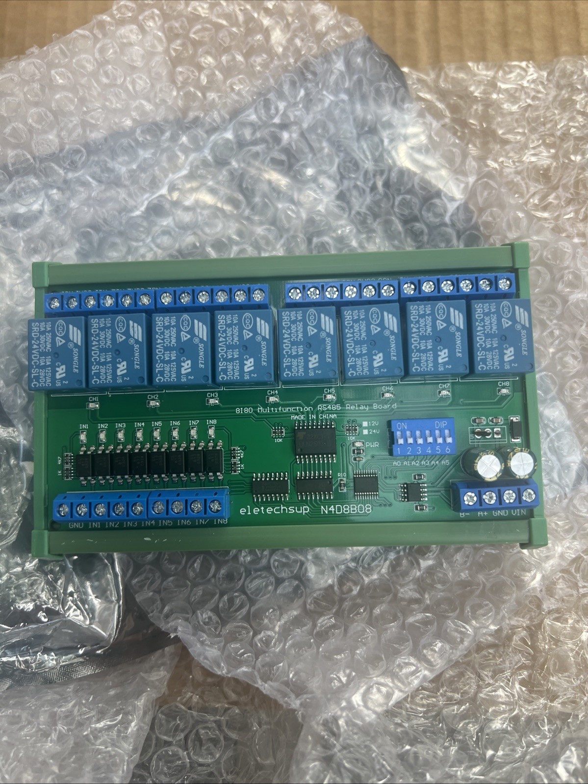 DC 12V/24V Digital RS485  RTU Protocol Switch Control Board