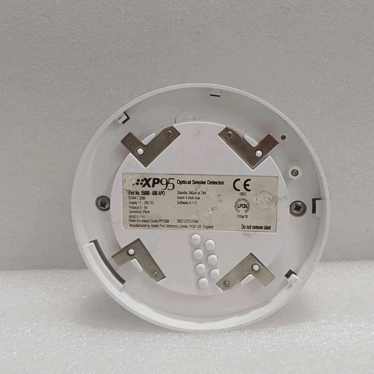 Apollo XP95 Optical smoke detector 55000-600 APO
