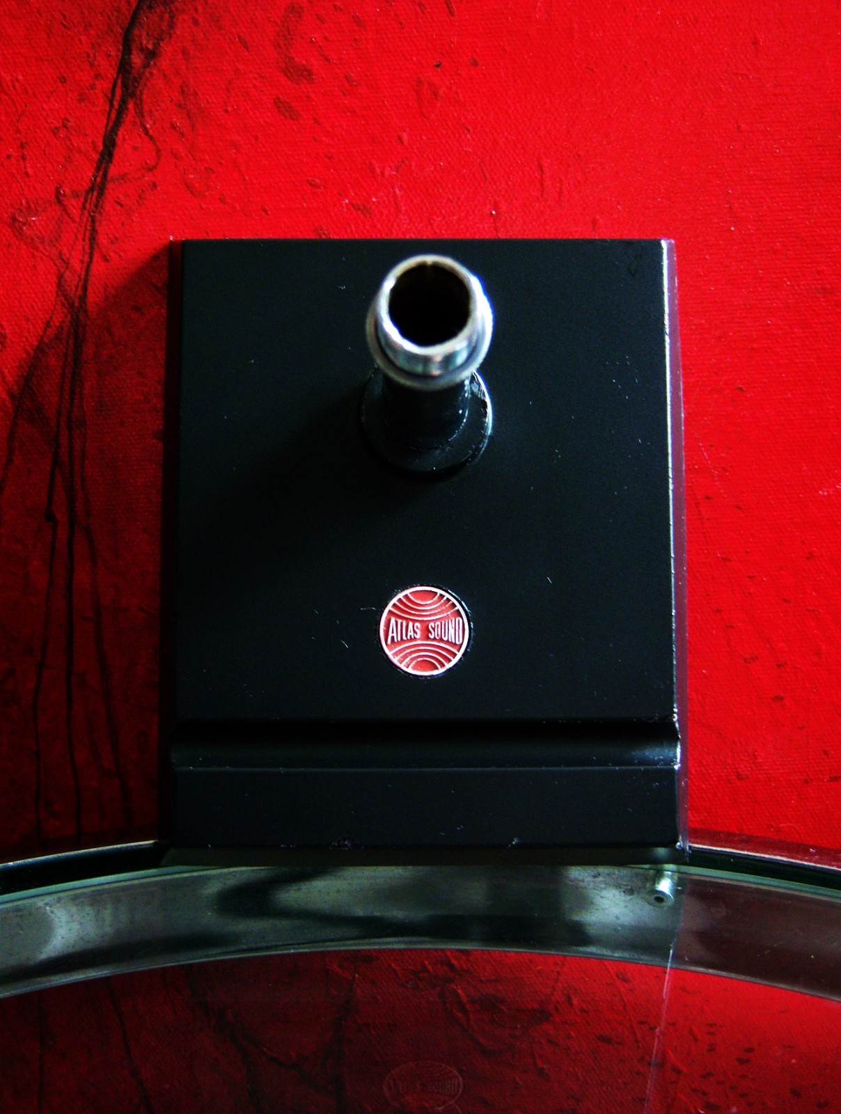 Vintage 1970's Atlas DS-2 microphone desk stand old DS-5 DS-7 DS-10 Shure # 8