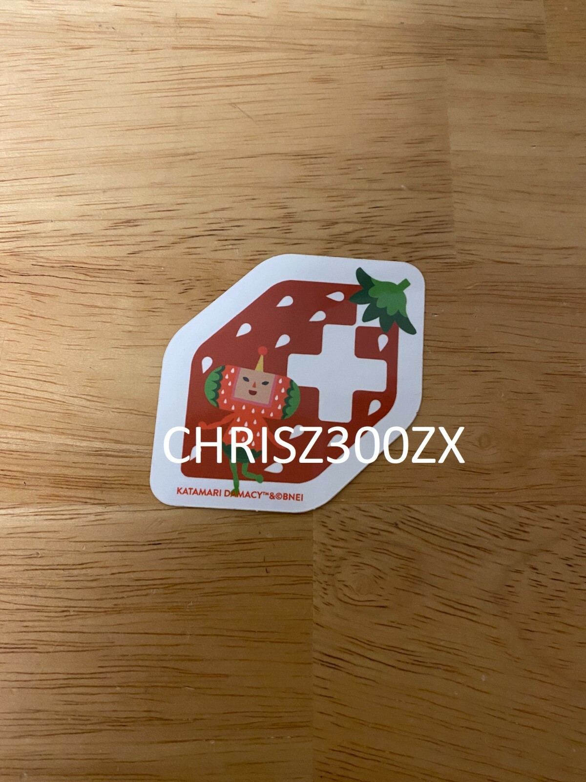 Katamari Damacy Ichigo Character Sticker Decal Figure