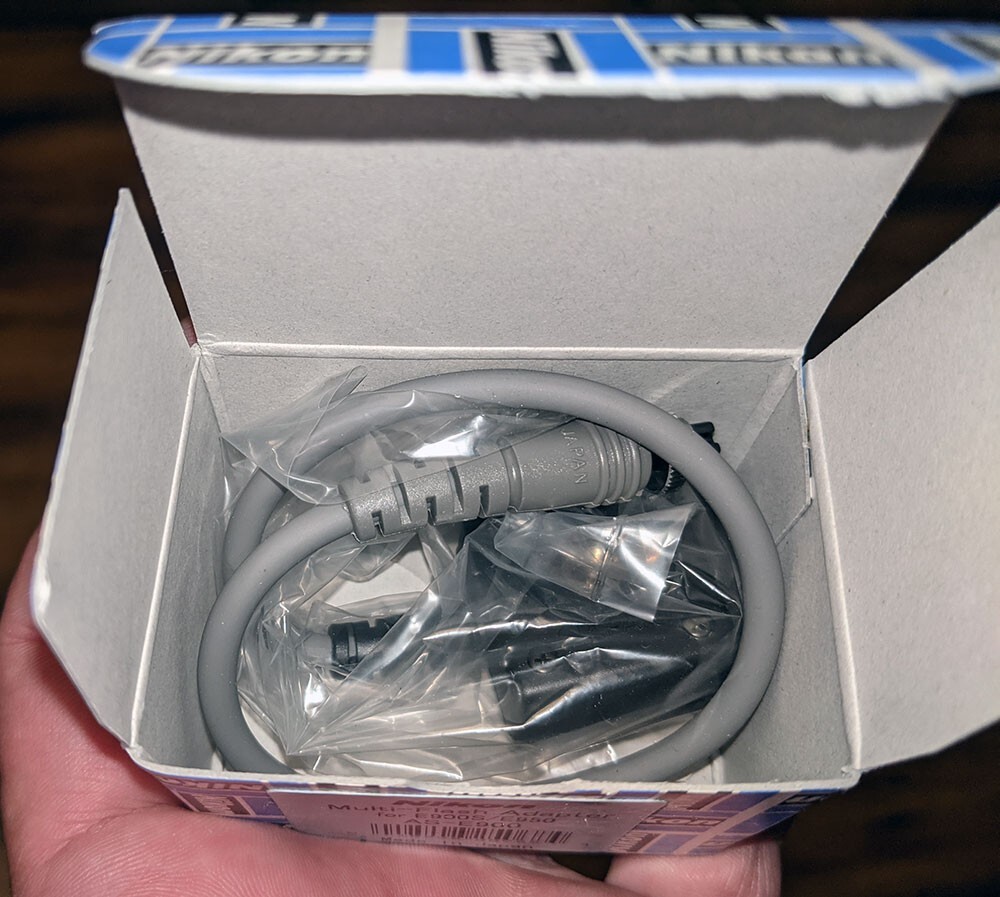 New In Box! Nikon Multi-Flash Adapter For E900S/ E950 AS-E900