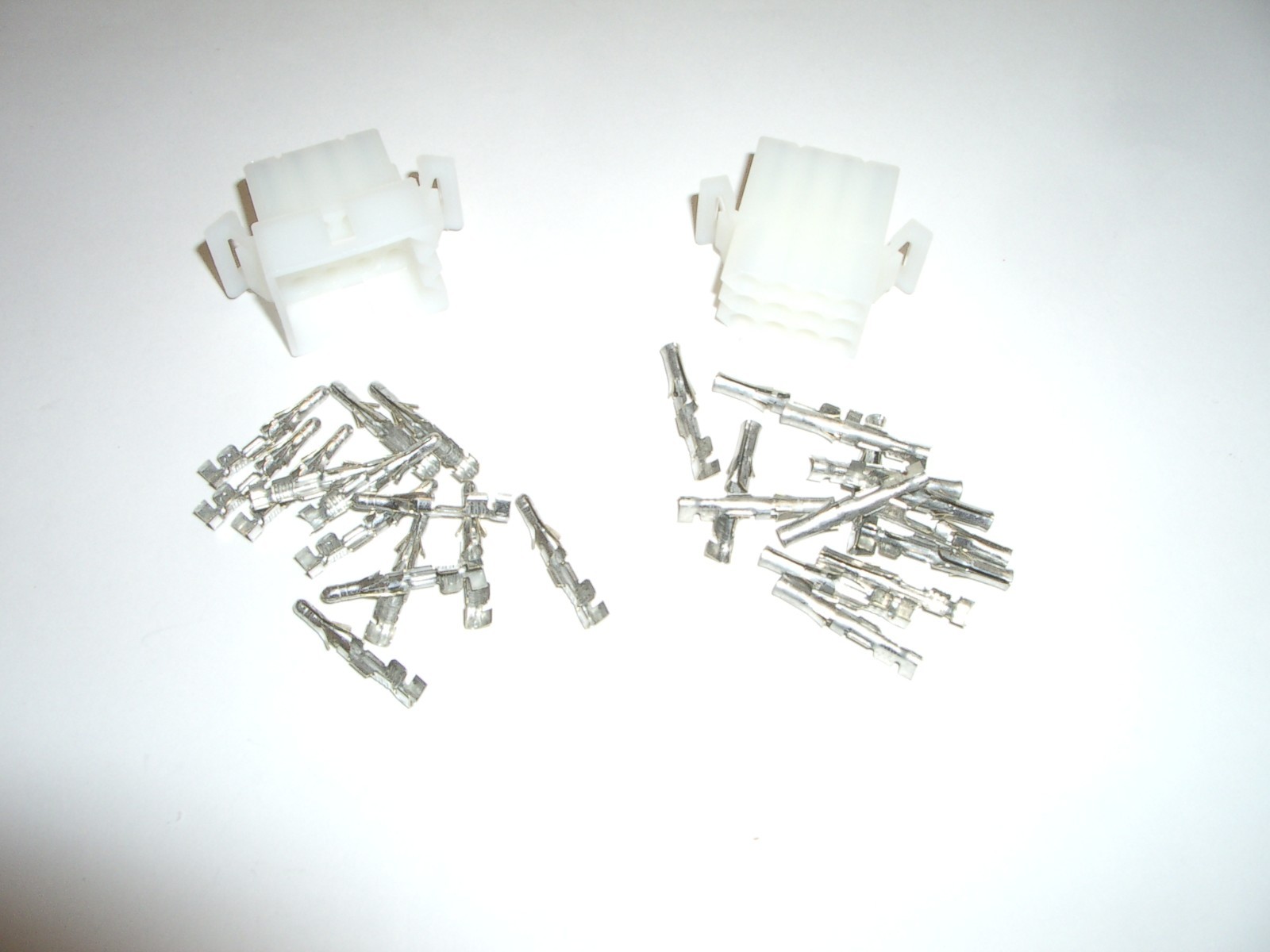 MOLEX 76650-0069 .062" 12 CIRCUIT POWER PLUG RECEPTACLE SOCKET SET OF 1 W/ PINS