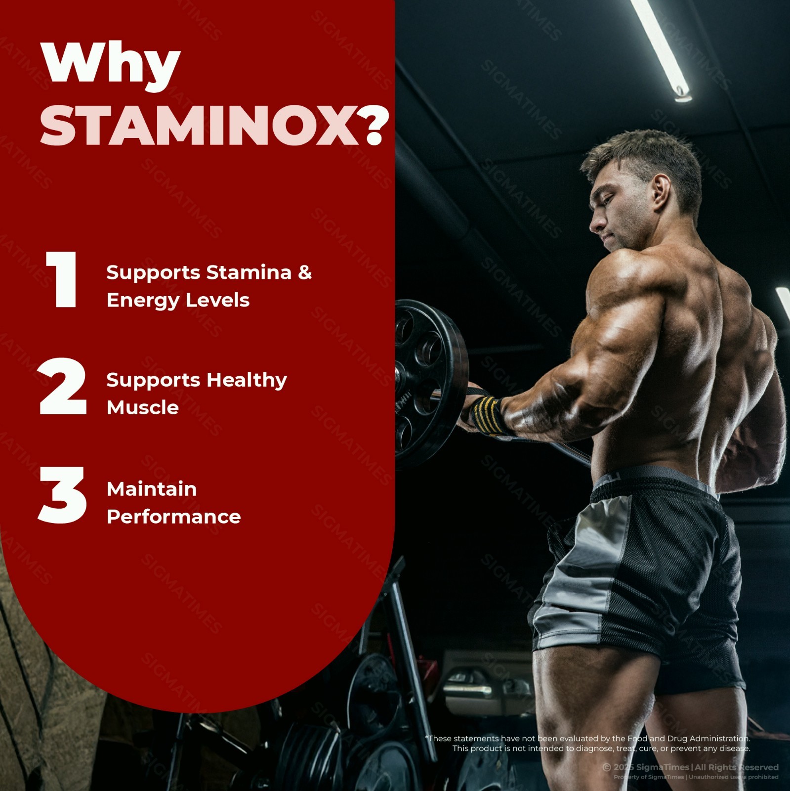 Staminox for Men, Stamino X Supplement to Boost Performance & Stamina - 3 Pack