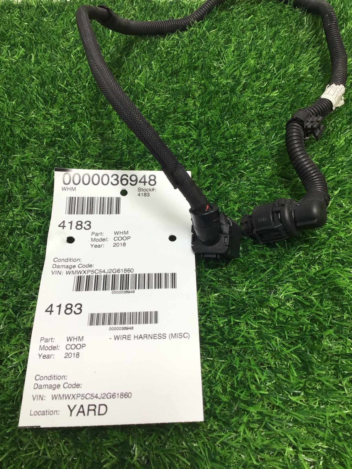 ✅ 2018 MINI COOPER Engine Loom Wiring Harness OEM